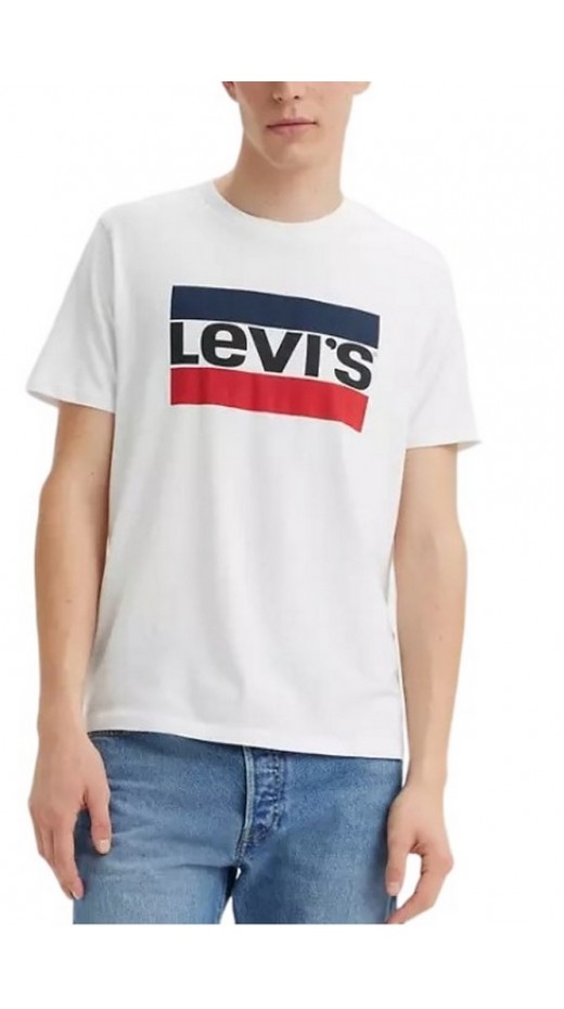 LEVIS SPORTSWEAR LOGO GRAPHIC 396360000 T-SHIRT ΜΠΛΟΥΖΑ ΑΝΔΡΙΚΗ WHITE