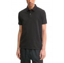 SUPERDRY D1 STUD CITY PIQUE POLO T-SHIRT ΜΠΛΟΥΖΑ ΑΝΔΡΙΚΗ BLACK