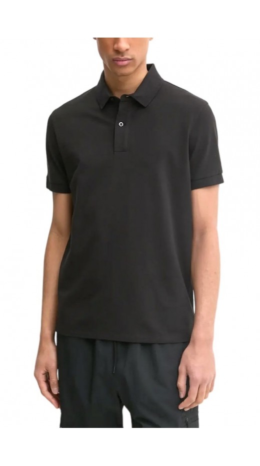 SUPERDRY D1 STUD CITY PIQUE POLO T-SHIRT ΜΠΛΟΥΖΑ ΑΝΔΡΙΚΗ BLACK