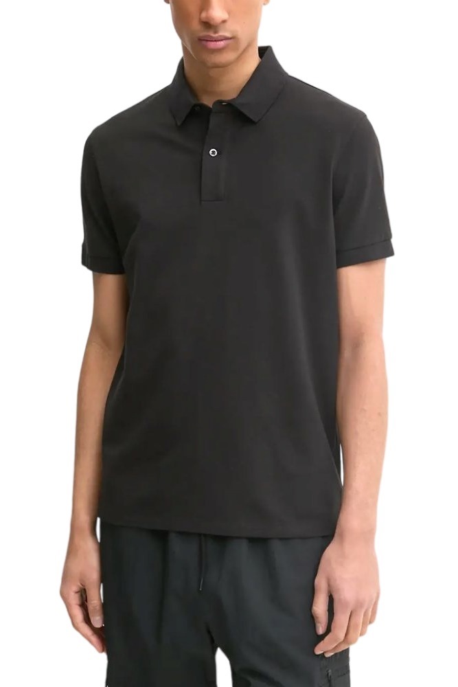 SUPERDRY D1 STUD CITY PIQUE POLO T-SHIRT ΜΠΛΟΥΖΑ ΑΝΔΡΙΚΗ BLACK