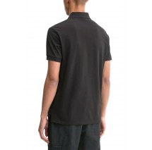 SUPERDRY D1 STUD CITY PIQUE POLO T-SHIRT ΜΠΛΟΥΖΑ ΑΝΔΡΙΚΗ BLACK