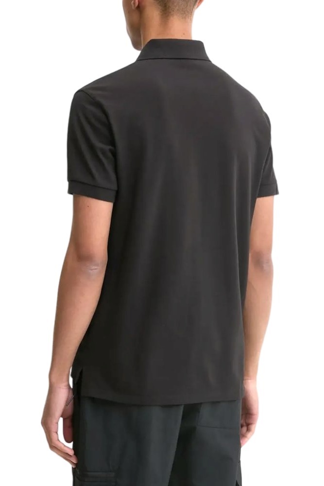 SUPERDRY D1 STUD CITY PIQUE POLO T-SHIRT ΜΠΛΟΥΖΑ ΑΝΔΡΙΚΗ BLACK