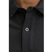 SUPERDRY D1 STUD CITY PIQUE POLO T-SHIRT ΜΠΛΟΥΖΑ ΑΝΔΡΙΚΗ BLACK