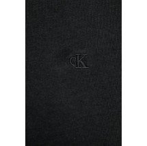 CALVIN KLEIN JEANS SMOOTH CTTN SOLID CREWNK TEE T-SHIRT ΜΠΛΟΥΖΑ ΑΝΔΡΙΚΗ BLACK