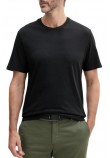CALVIN KLEIN JEANS SMOOTH CTTN SOLID CREWNK TEE T-SHIRT ΜΠΛΟΥΖΑ ΑΝΔΡΙΚΗ BLACK