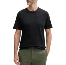 CALVIN KLEIN JEANS SMOOTH CTTN SOLID CREWNK TEE T-SHIRT ΜΠΛΟΥΖΑ ΑΝΔΡΙΚΗ BLACK