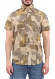 GUESS SS COLLINS AOP SHIRT ΠΟΥΚΑΜΙΣΟ ΑΝΔΡΙΚΟ GREEN