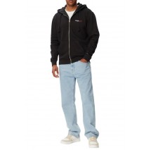 TOMMY JEANS REG DNA BACKPRINT FZ HD ΖΑΚΕΤΑ ΦΟΥΤΕΡ ΑΝΔΡΙΚΗ BLACK