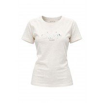 CALVIN KLEIN  CLASSIC RESORT FOIL LOGO TEE T-SHIRT ΜΠΛΟΥΖΑ ΓΥΝΑΙΚΕΙΑ OFF WHITE