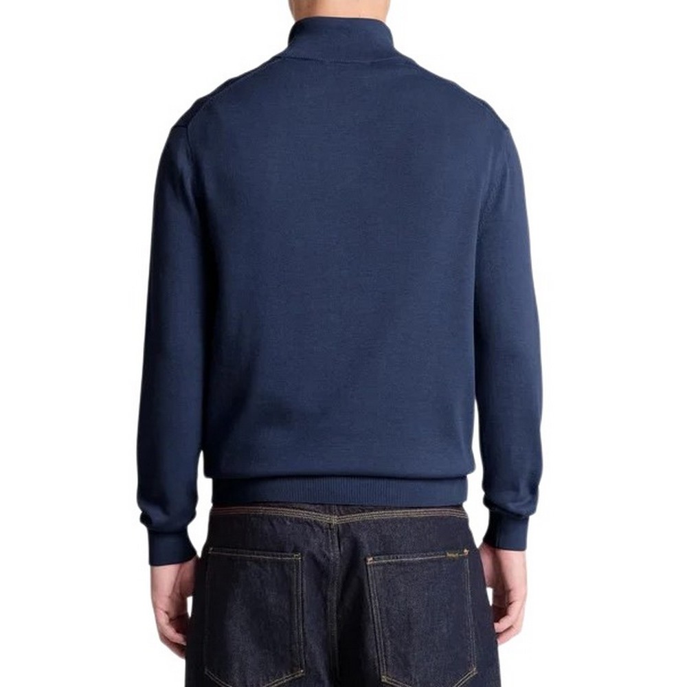 TIMBERLAND COTTON 1/4 ZIP SWEATER ΜΠΛΟΥΖΑ ΠΛΕΚΤΗ ΑΝΔΡΙΚΗ NAVY