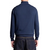 TIMBERLAND COTTON 1/4 ZIP SWEATER ΜΠΛΟΥΖΑ ΠΛΕΚΤΗ ΑΝΔΡΙΚΗ NAVY
