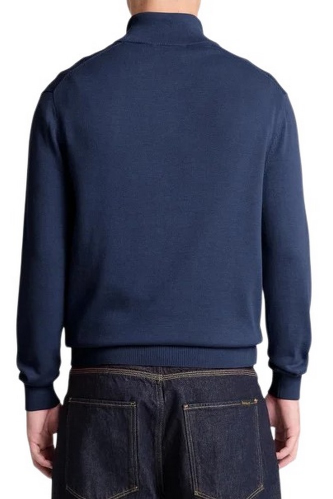 TIMBERLAND COTTON 1/4 ZIP SWEATER ΜΠΛΟΥΖΑ ΠΛΕΚΤΗ ΑΝΔΡΙΚΗ NAVY