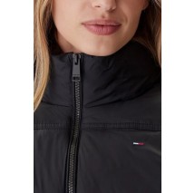 TOMMY JEANS PCKBL HOOD ESS PUFFER EXT ΜΠΟΥΦΑΝ ΓΥΝΑΙΚΕΙΟ BLACK
