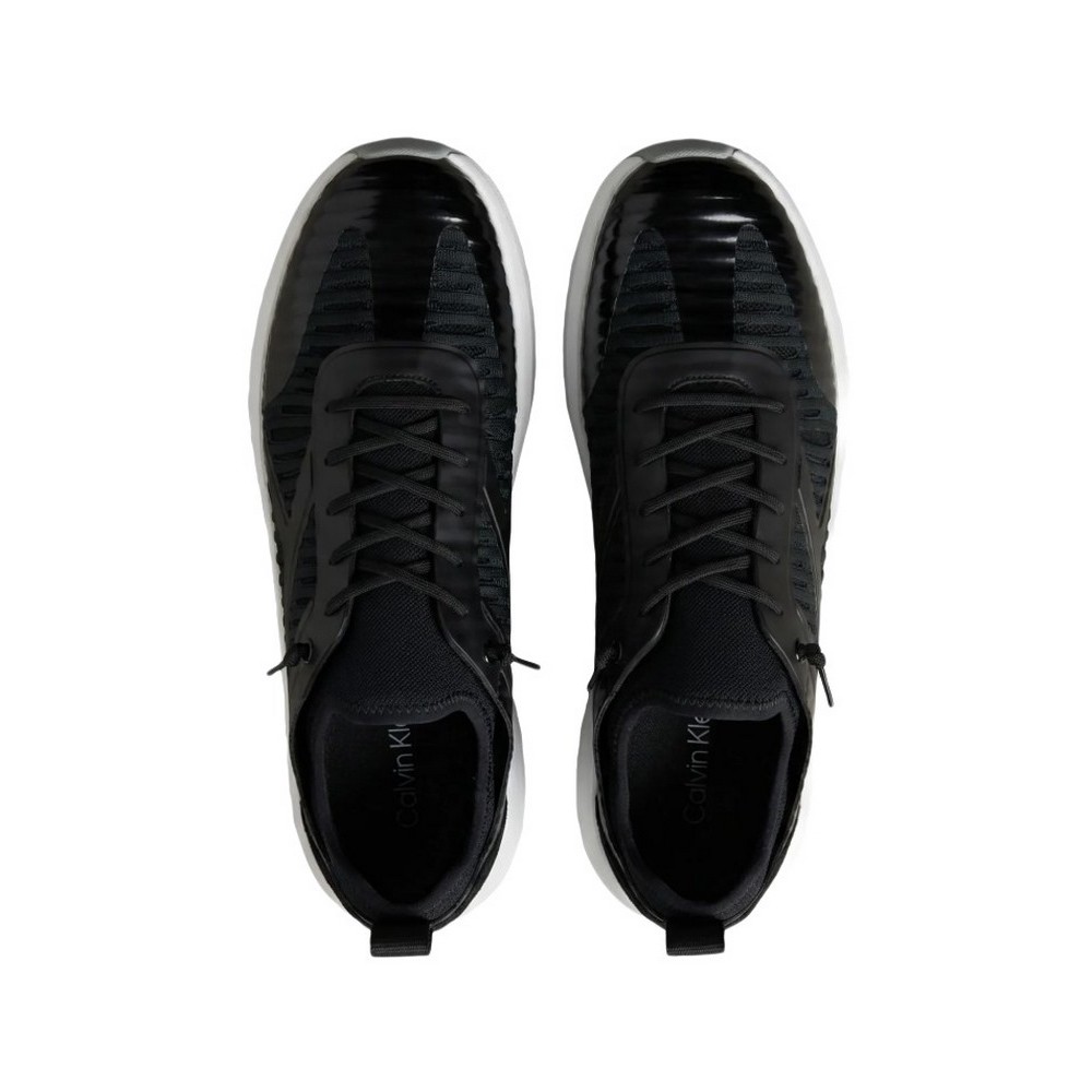 CALVIN KLEIN CHUNKY RUNNER SOCK CUTKNIT ΠΑΠΟΥΤΣΙ ΑΝΔΡΙΚΟ BLACK
