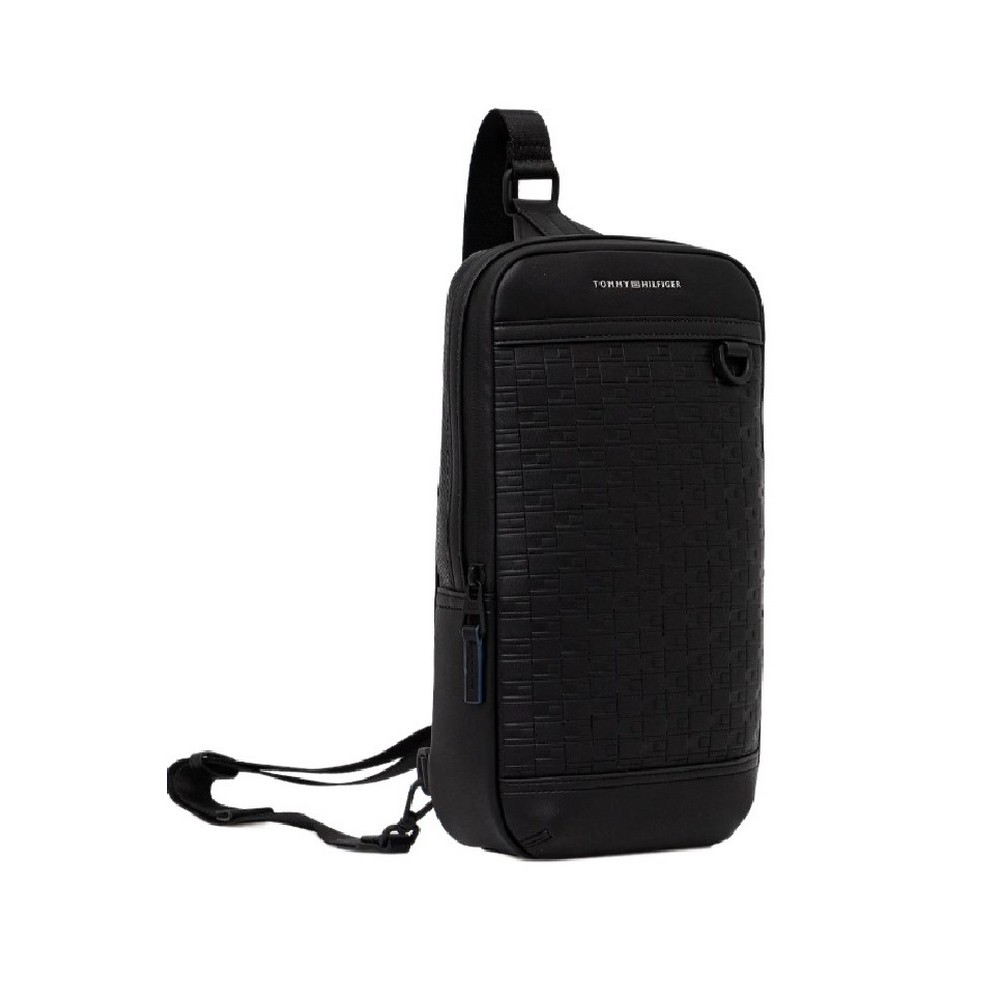 TOMMY HILFIGER MODERN SLINGPACK ΤΣΑΝΤΑ ΑΝΔΡΙΚΗ BLACK