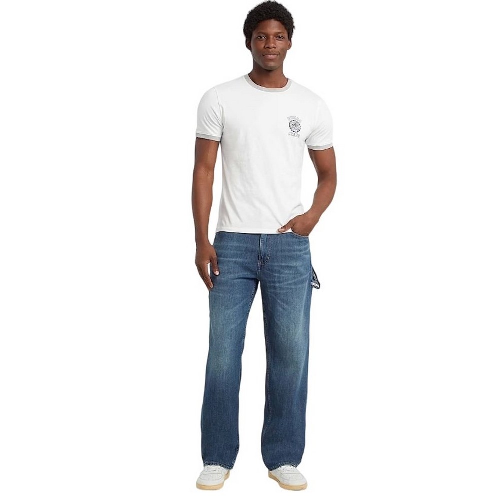 GUESS JEANS G15 RELAXED TAPER ΠΑΝΤΕΛΟΝΙ ΑΝΔΡΙΚΟ BLUΕ DENIM