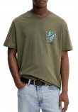 TOMMY JEANS RLX NOVELTY TEE T-SHIRT ΜΠΛΟΥΖΑ ΑΝΔΡΙΚΗ GREEN