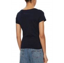 TOMMY JEANS V-NECK TEE T-SHIRT ΜΠΛΟΥΖΑ ΓΥΝΑΙΚΕΙΑ DARK NAVY