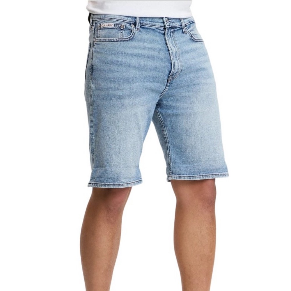 CALVIN KLEIN JEANS SLIM ABNER SHORT ΤΖΙΝ ΣΟΡΤΣ ΑΝΔΡΙΚΟ DENIM LIGHT