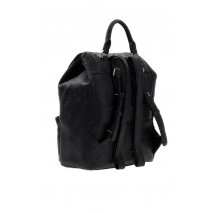 GUESS MANHATTAN II FLAP BACKPACK ΤΣΑΝΤΑ ΓΥΝΑΙΚΕΙΑ BLACK