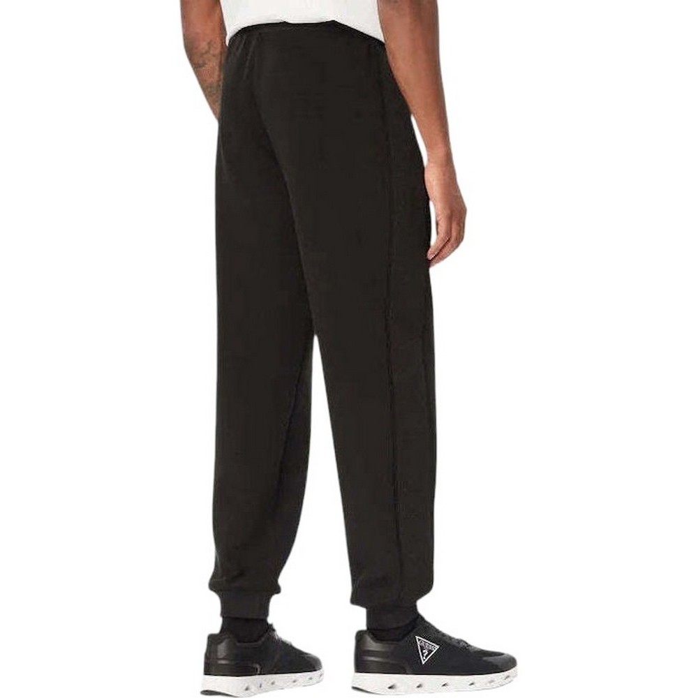GUESS KENNETH CUFFED JOGGER ΦΟΡΜΑ ΠΑΝΤΕΛΟΝΙ ΑΝΔΡΙΚΟ BLACK