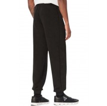 GUESS KENNETH CUFFED JOGGER ΦΟΡΜΑ ΠΑΝΤΕΛΟΝΙ ΑΝΔΡΙΚΟ BLACK