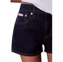 CALVIN KLEIN JEANS ARCHIVE MINI SHORT TRUE INDIGO ΤΖΙΝ ΣΟΡΤΣ ΓΥΝΑΙΚΕΙΟ DARK INDIGO