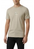 CALVIN KLEIN JEANS 30S MICRO MONOLOGO GRAPHIC T-SHIRT ΑΝΔΡΙΚΟ BEIGE