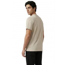 CALVIN KLEIN JEANS 30S MICRO MONOLOGO GRAPHIC T-SHIRT ΑΝΔΡΙΚΟ BEIGE