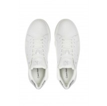 CALVIN KLEIN JEANS CHUNKY CUPSOLE LTH SILVER ΠΑΠΟΥΤΣΙ ΓΥΝΑΙΚΕΙΟ WHITE SILVER