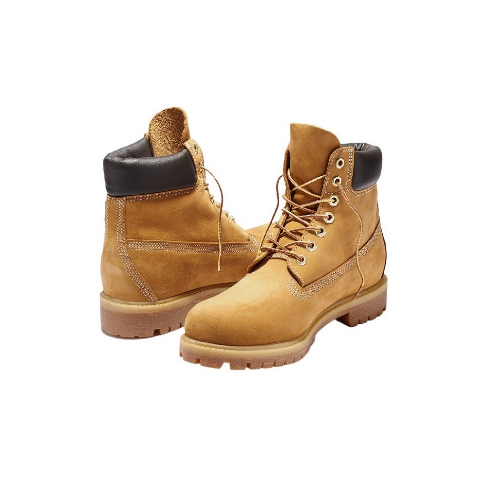 TIMBERLAND PREM 6 INCH LACE UP WATERPROOF BOOT ΠΑΠΟΥΤΣΙ ΑΝΔΡΙΚΟ WHEAT
