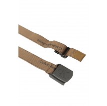 CALVIN KLEIN  JEANS PLAQUE LOGO WEBBING BELT 38MM ΖΩΝΗ ΑΝΔΡΙΚΗ OLIVE