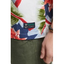 SUPERDRY D2 OVIN VINTAGE HAWAIIAN S/S SHIRT ΠΟΥΚΑΜΙΣΟ ΑΝΔΡΙΚΟ WHITE