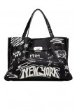 DKNY BRYAR DATCHELS HANDBAG R54DDK43 ΤΣΑΝΤΑ ΓΥΝΑΙΚΕΙΑ BLACK