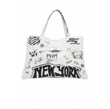 DKNY BRYAR DATCHELS HANDBAG R54DDK43 ΤΣΑΝΤΑ ΓΥΝΑΙΚΕΙΑ WHITE