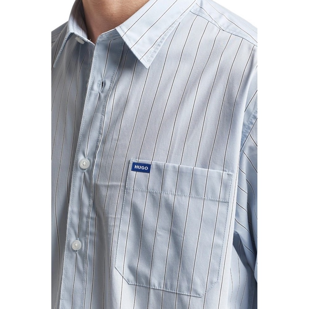 HUGO BOSS CASUAL SHIRTS EBALTO ΠΟΥΚΑΜΙΣΟ ΑΝΔΡΙΚΟ CIEL