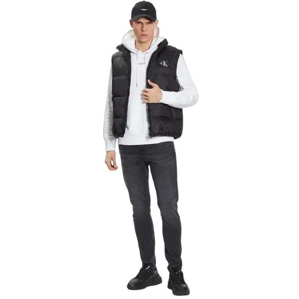 CALVIN KLEIN JEANS ESSENTIALS DOWN VEST ΜΠΟΥΦΑΝ-ΓΙΛΕΚΟ ΑΝΔΡΙΚΟ BLACK