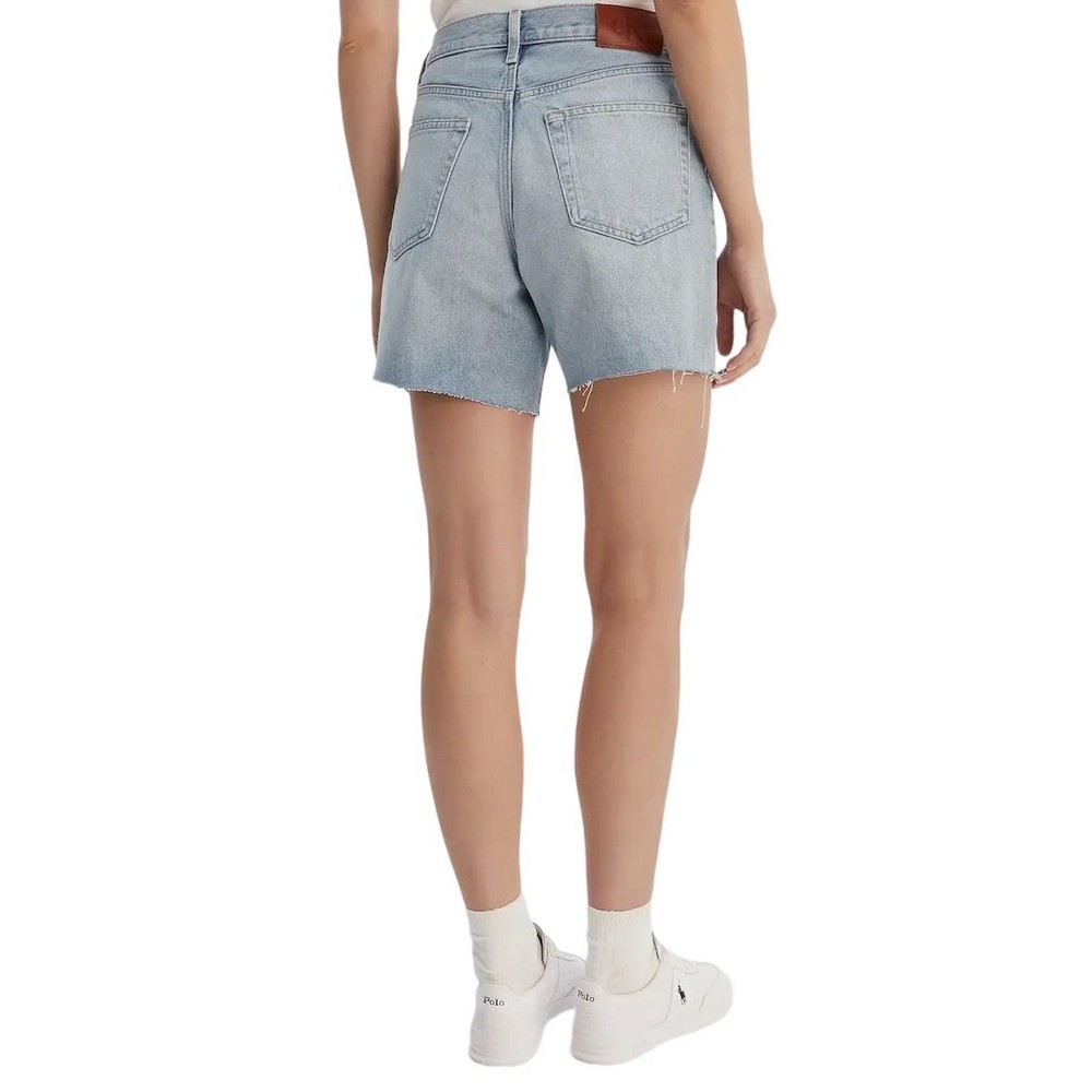 CALVIN KLEIN JEANS 90S 6 IN SHORT WASHED LUTHER ΤΖΙΝ ΒΕΡΜΟΥΔΑ ΓΥΝΑΙΚΕΙΑ LIGHT DENIM