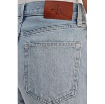 CALVIN KLEIN JEANS 90S 6 IN SHORT WASHED LUTHER ΤΖΙΝ ΒΕΡΜΟΥΔΑ ΓΥΝΑΙΚΕΙΑ LIGHT DENIM