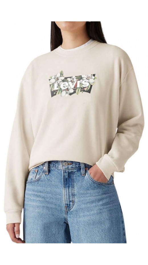 LEVIS® EVERYDAY GREW ΦΟΥΤΕΡ ΜΠΛΟΥΖΑ ΓΥΝΑΙΚΕΙΑ OFF WHITE