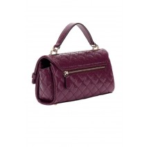 GUESS IDRA TOP HANDLE FLAP ΤΣΑΝΤΑ ΓΥΝΑΙΚΕΙΑ WINE