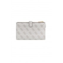 GUESS LAUREL II SLG DBL ZIP ORGNZR ΠΟΡΤΟΦΟΛΙ ΓΥΝΑΙΚΕΙΟ TAUPE