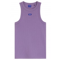HUGO BOSS JERSEY TOP EASY TANK B ΤΟΠ ΜΠΛΟΥΖΑ ΓΥΝΑΙΚΕΙΑ PURPLE