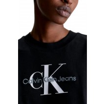 CALNIN KLEIN JEANS ARCHIVAL MONOLOGO RELAXED TEE  T-SHIRT ΓΥΝΑΙΚΕΙΟ BLACK