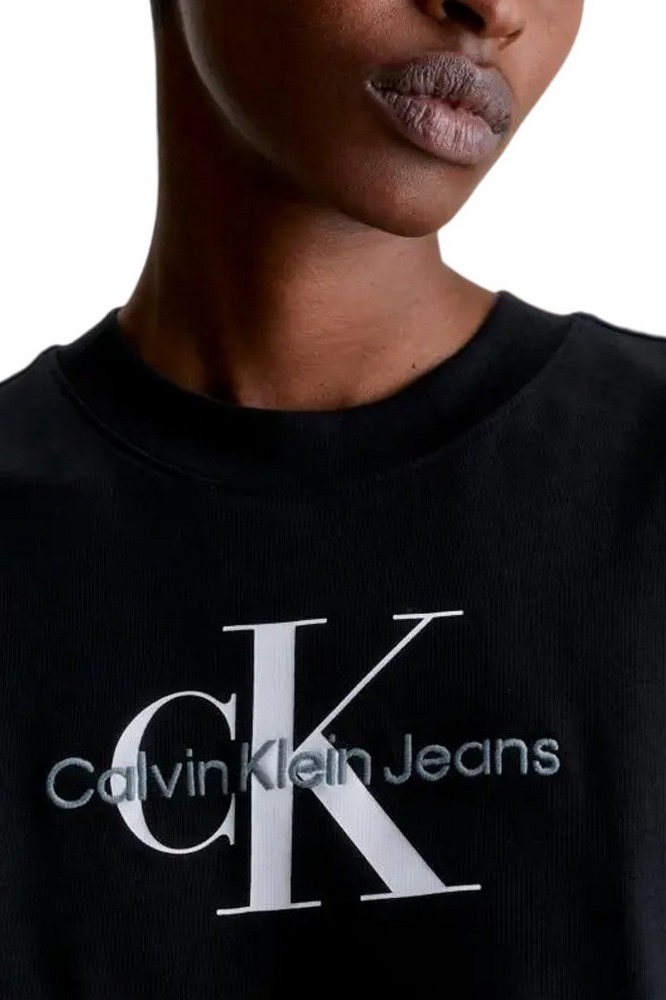 CALNIN KLEIN JEANS ARCHIVAL MONOLOGO RELAXED TEE  T-SHIRT ΓΥΝΑΙΚΕΙΟ BLACK