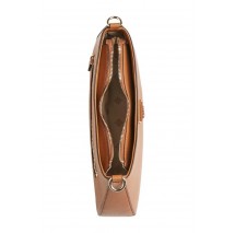 ΤΣΑΝΤΑ ALEXIE TOP ZIP SHOULDER BAG ΓΥΝΑΙΚΕΙΑ GUESS TAN