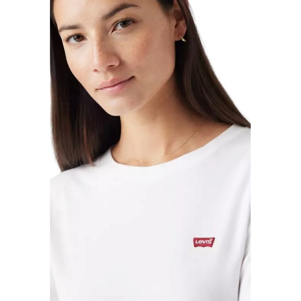 LEVIS® ESSENTIAL HM LS TEE ΜΠΛΟΥΖΑ ΓΥΝΑΙΚΕΙΑ WHITE
