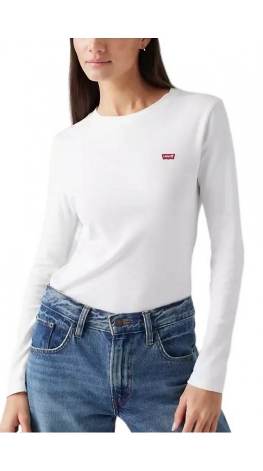 LEVIS® ESSENTIAL HM LS TEE ΜΠΛΟΥΖΑ ΓΥΝΑΙΚΕΙΑ WHITE
