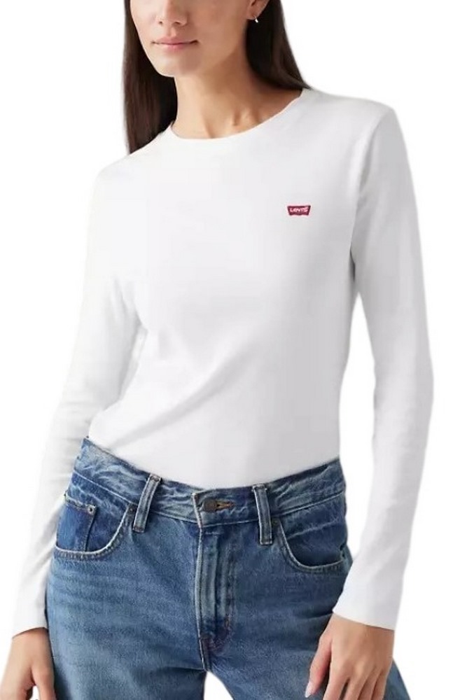 LEVIS® ESSENTIAL HM LS TEE ΜΠΛΟΥΖΑ ΓΥΝΑΙΚΕΙΑ WHITE