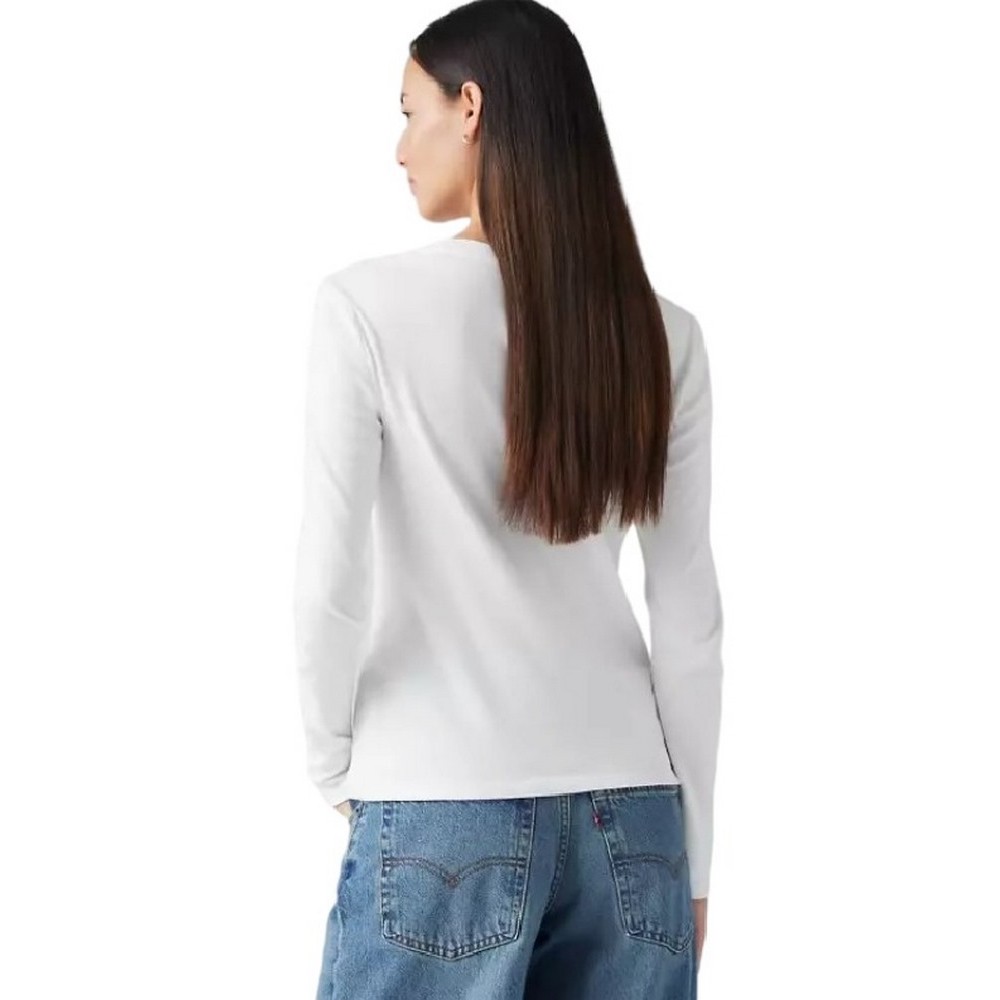 LEVIS® ESSENTIAL HM LS TEE ΜΠΛΟΥΖΑ ΓΥΝΑΙΚΕΙΑ WHITE